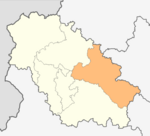 Map of Pernik municipality (Pernik Province)